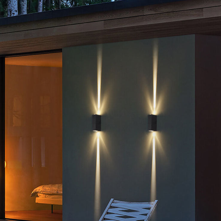 Modern Minimalist Außen Wasserdicht Strahl Spotlicht LED Außen Dekorative Wand Sconce Lampe | Brehn