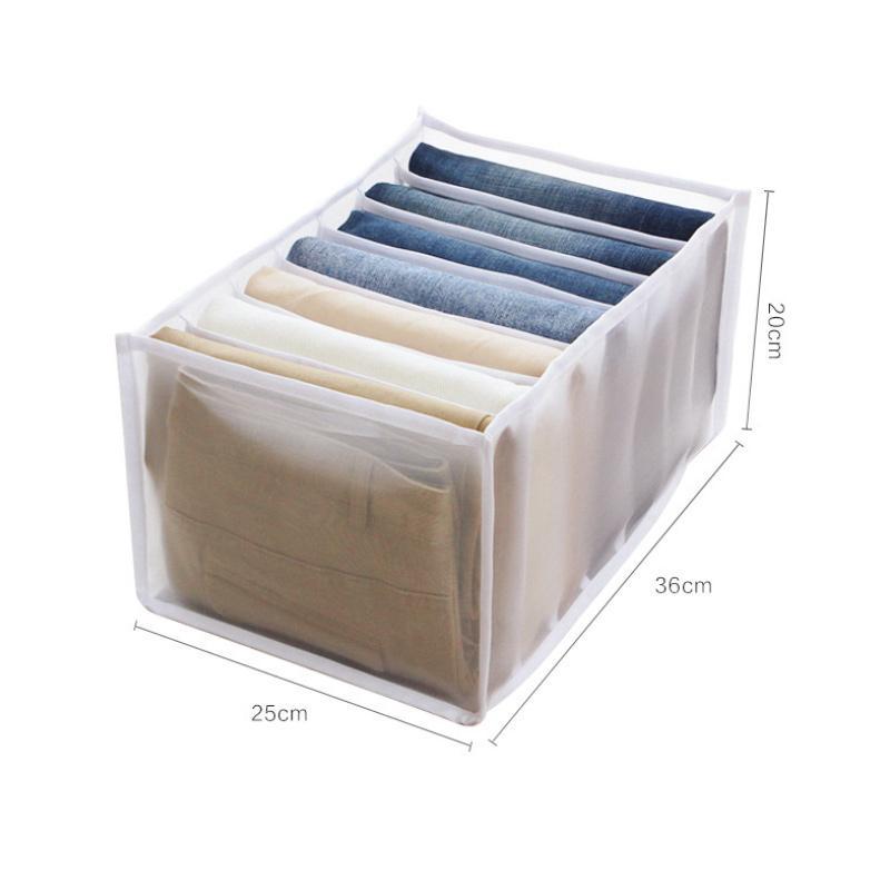 7 Gitter Kleiderschrank Kleidung Netzteiler Organizer | Brehn