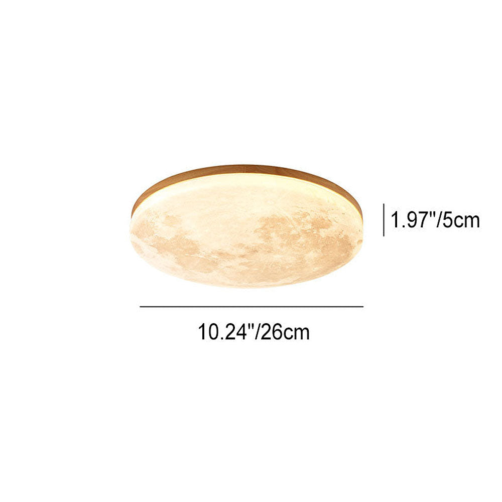 Brehn | LunaGlow - Mondlampe Deckenlampe Mit Weicher LED-Beleuchtung