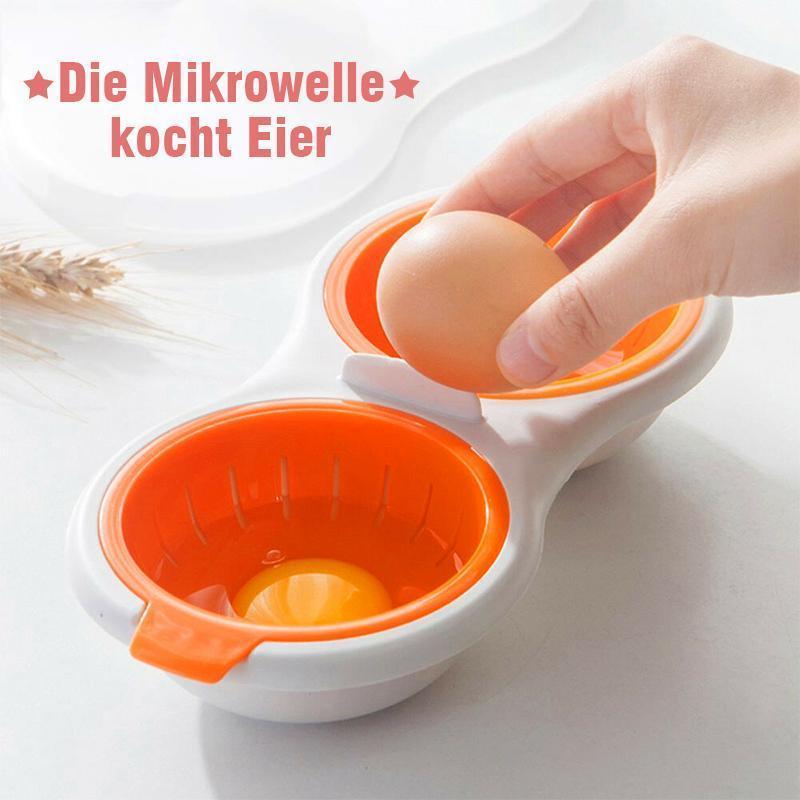 Brehn | Tragbarer Eierkocher für die Mikrowelle