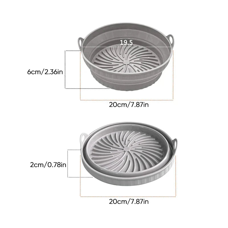 Air Fryer Silikon Grillpfanne Wiederverwendbare Backform | Brehn
