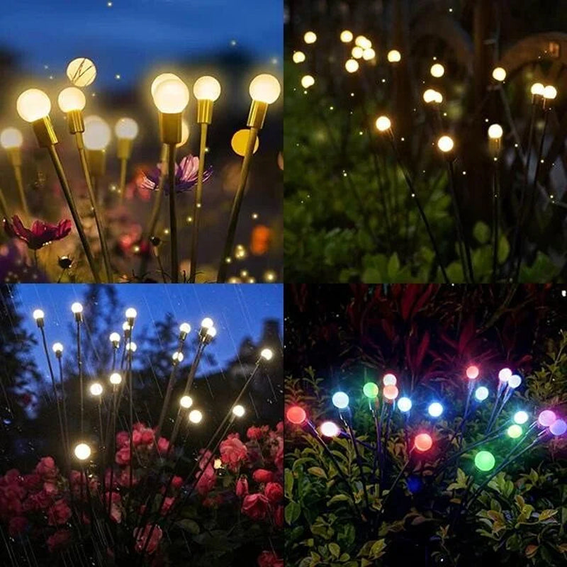 Brehn | Solar Garten LED Glühwürmchen Steckleuchte