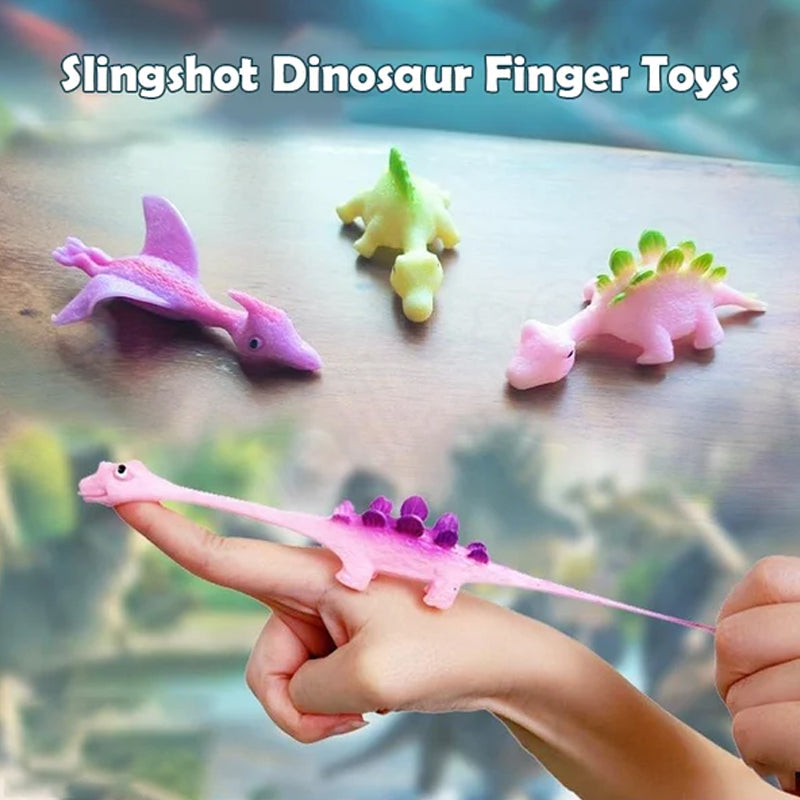 Slingshot Dinosaurier Spielzeuge (Farben zufällig) | Brehn