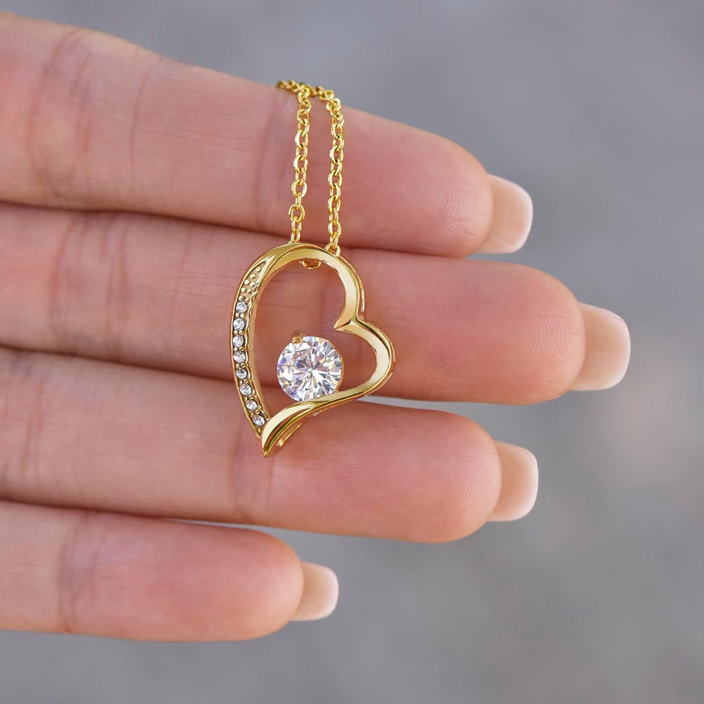 Brehn | Ewige Rosenbox "Für Meine Liebe" Mit Diamant-Herz-Halskette