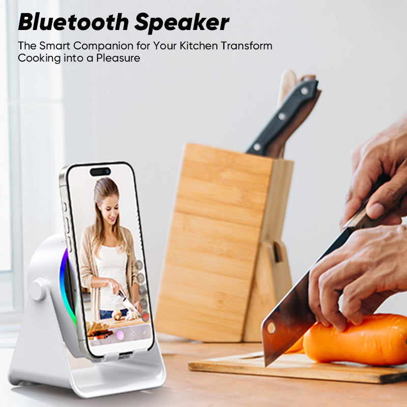 Brehn | 4-In-1 360° Drehbarer Bluetooth Lautsprecherständer