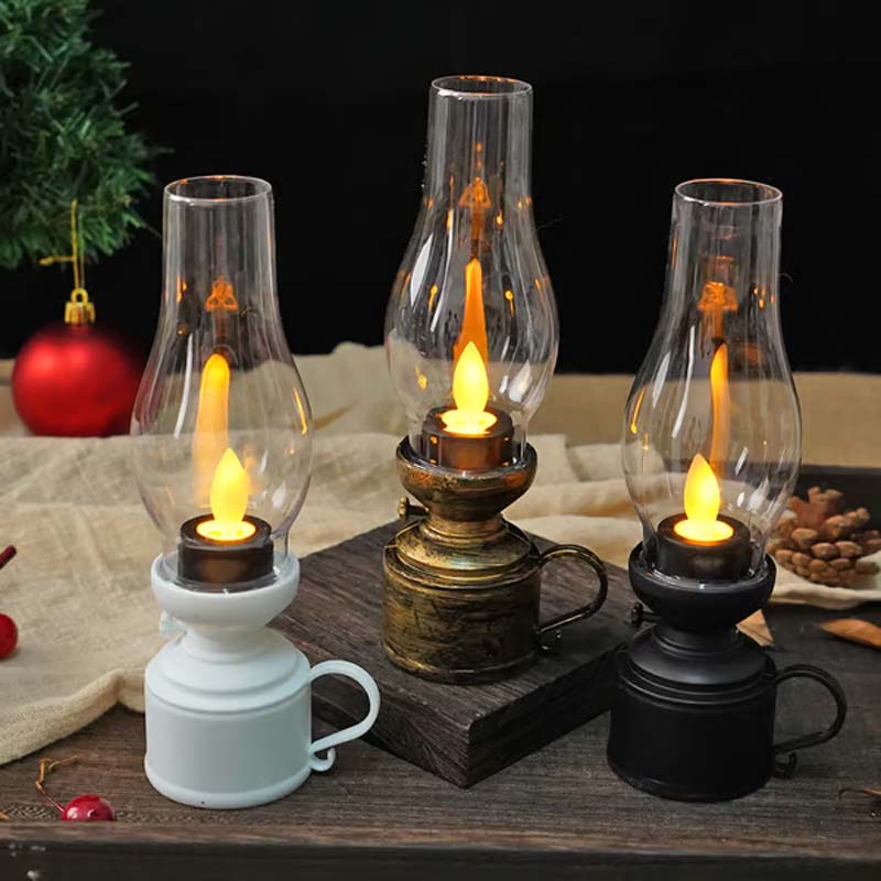 Elektrische LED Vintage Öllampe | Brehn