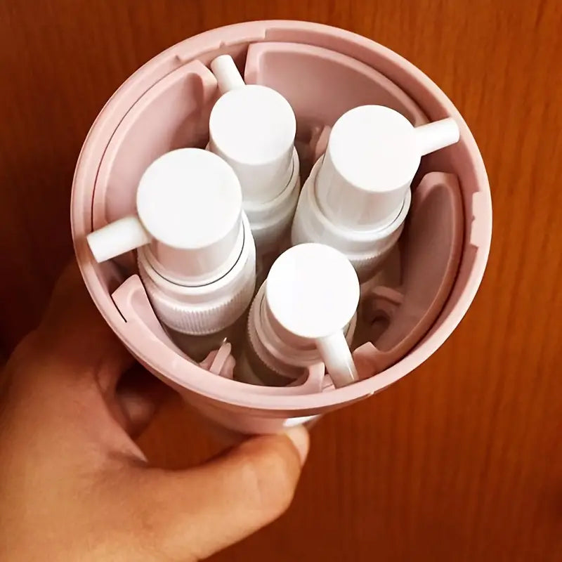 4-in-1-Flasche mit tragbarem Hautpflegespender | Brehn