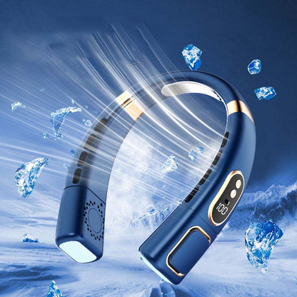 Blade-less hängender Nackenventilator mit digitaler Anzeige und Licht | Brehn