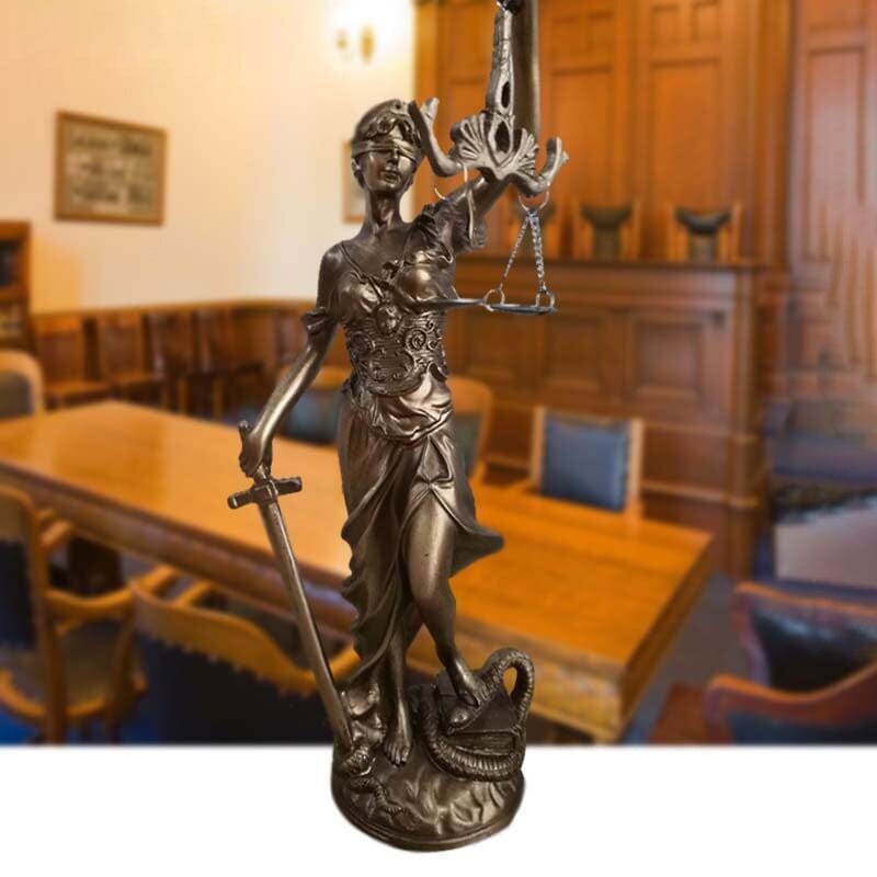 Brehn | Dekorationsstatue der Göttin der Gerechtigkeit