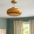 Brehn | Vintage Gelbe Deckenlampe