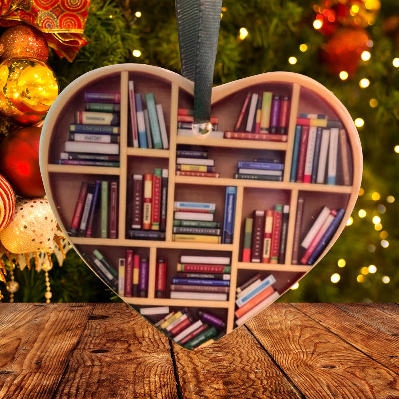 Brehn | Süße Herzförmige Bücherregaldekoration