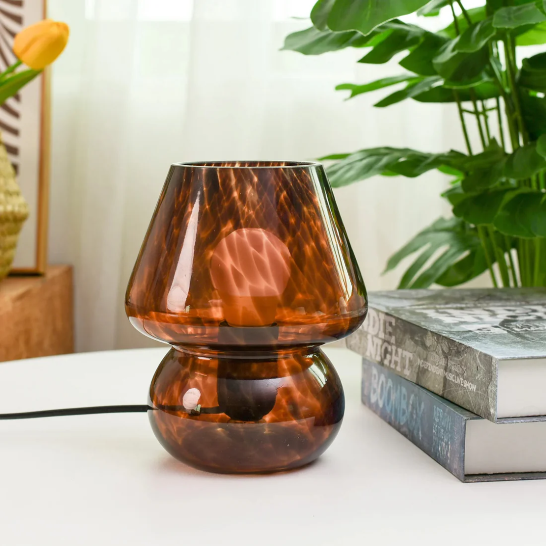 Brehn | Fröhliche Pilz Tischlampe