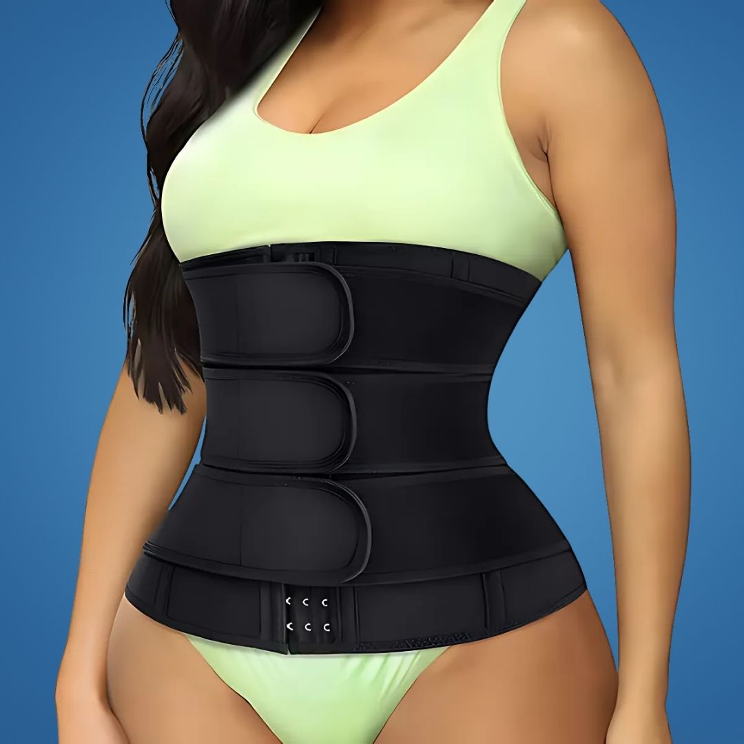 ThermoCore | Taillentrainer Gürtel – Dreifache Kompression – Atmungsaktives Neoprenmaterial – Nach dem Training & Nach der Geburt Verwendung Brehn