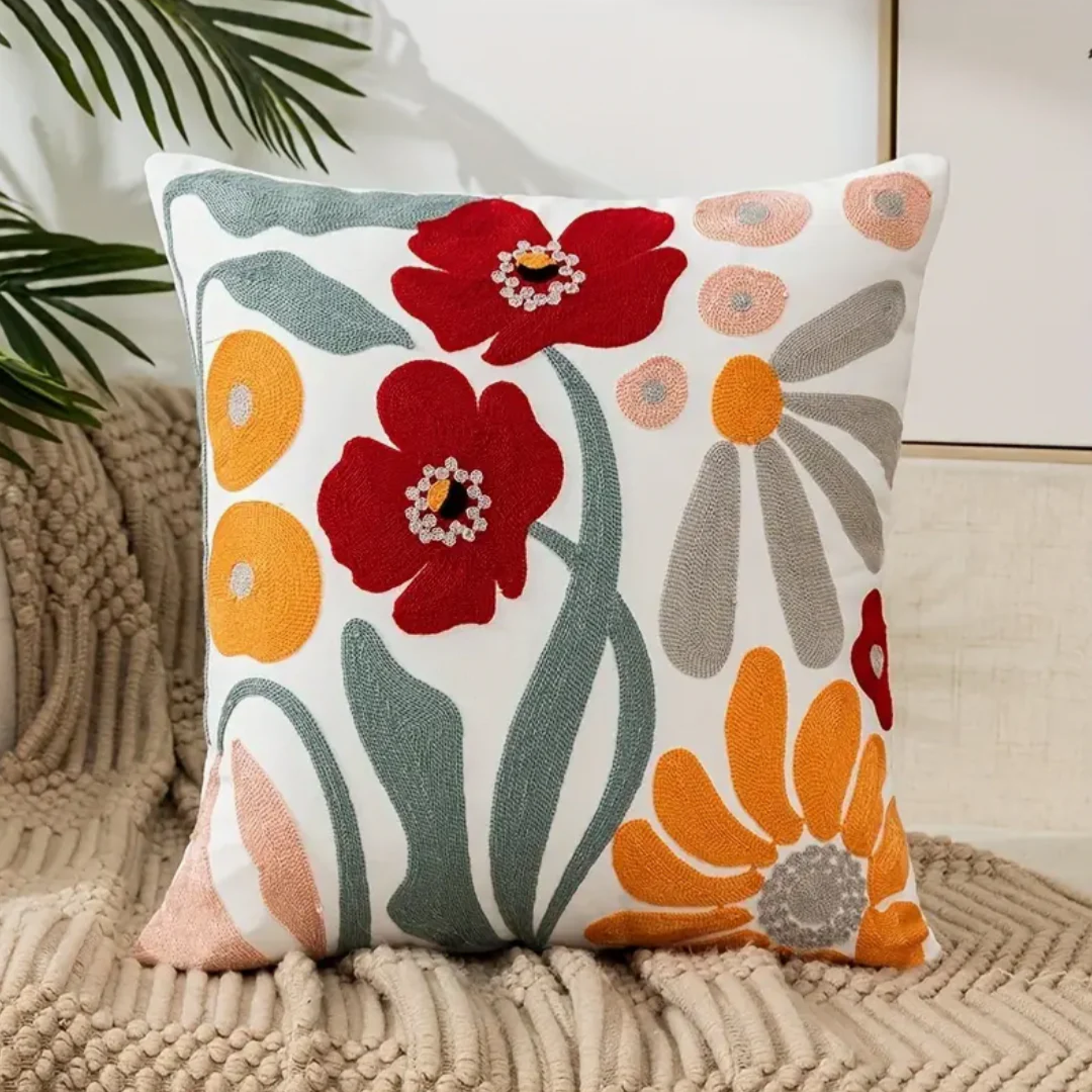 Brehn | Kissen mit floralem Druck