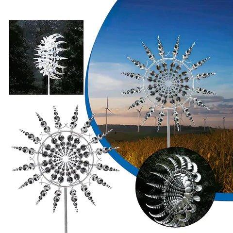 MagicWind kinetischer Windmühle aus Metall | Brehn