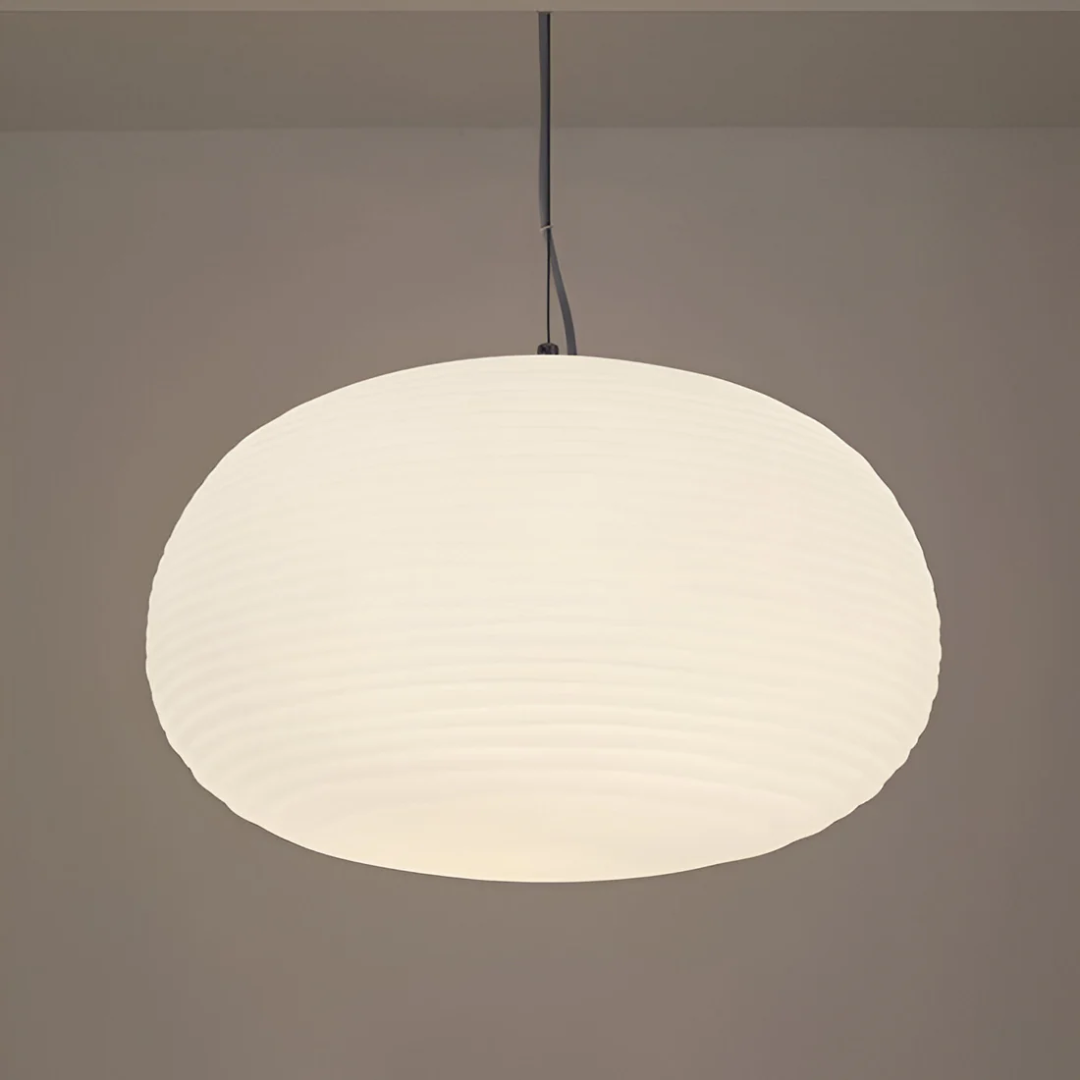 Brehn | Opal Glas Pendelleuchte