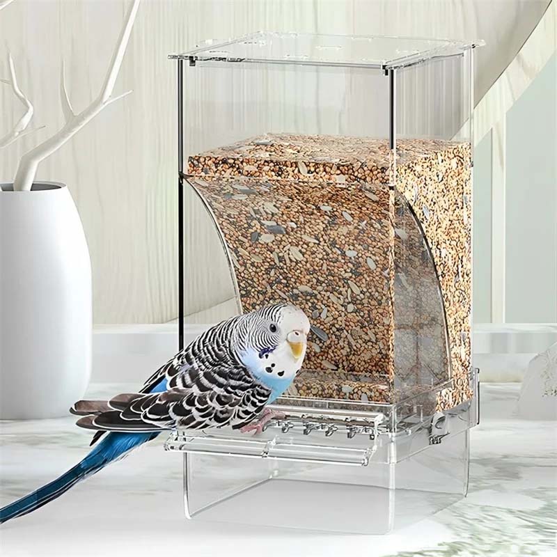 Automatischer, auslaufsicherer Vogelfutterspender | Brehn