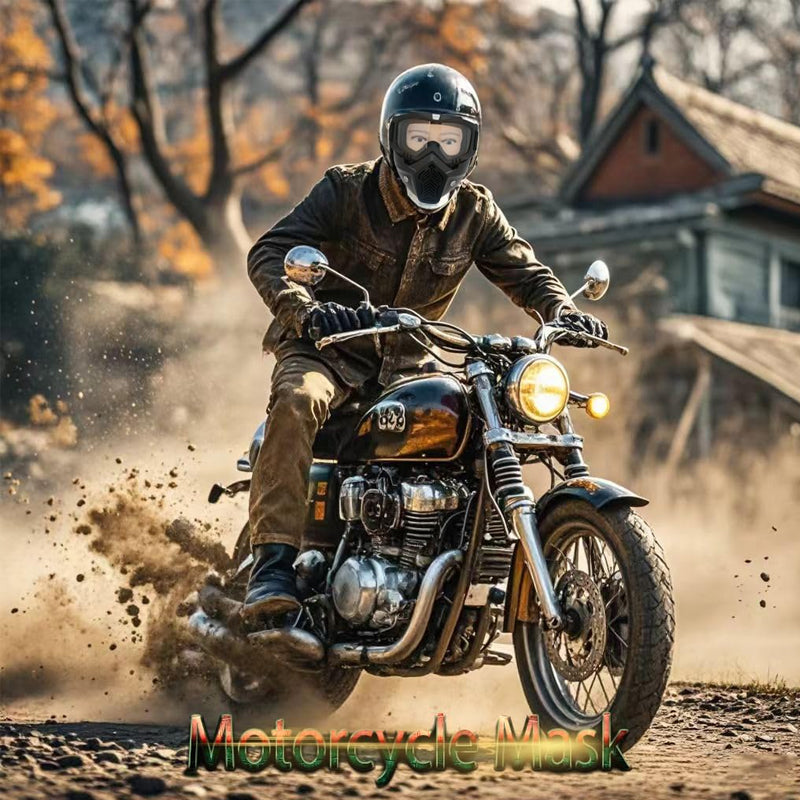 Brehn | Harley Retro Outdoor Reitmaske
