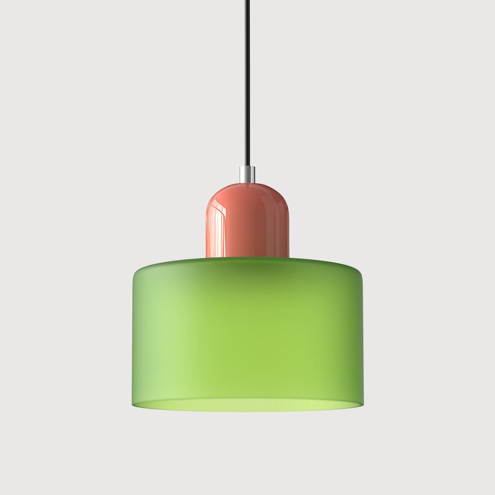 Brehn | Bauhaus Kreativ Glas Pendelleuchte - Kreatives Glas für ein elegantes Interieur