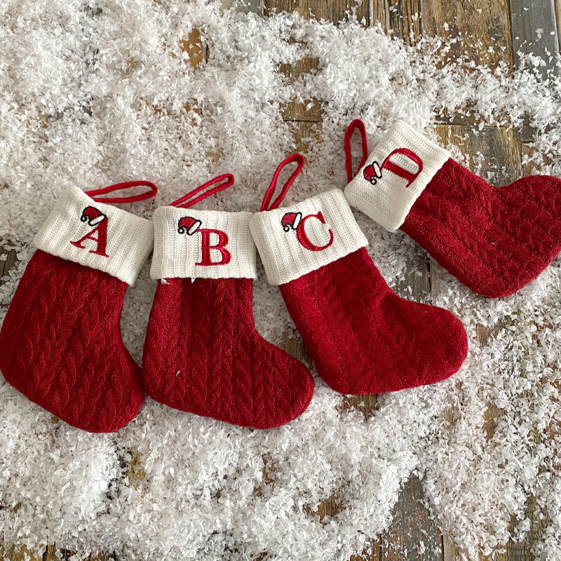Brehn | Weihnachtsbrief Stricksocke