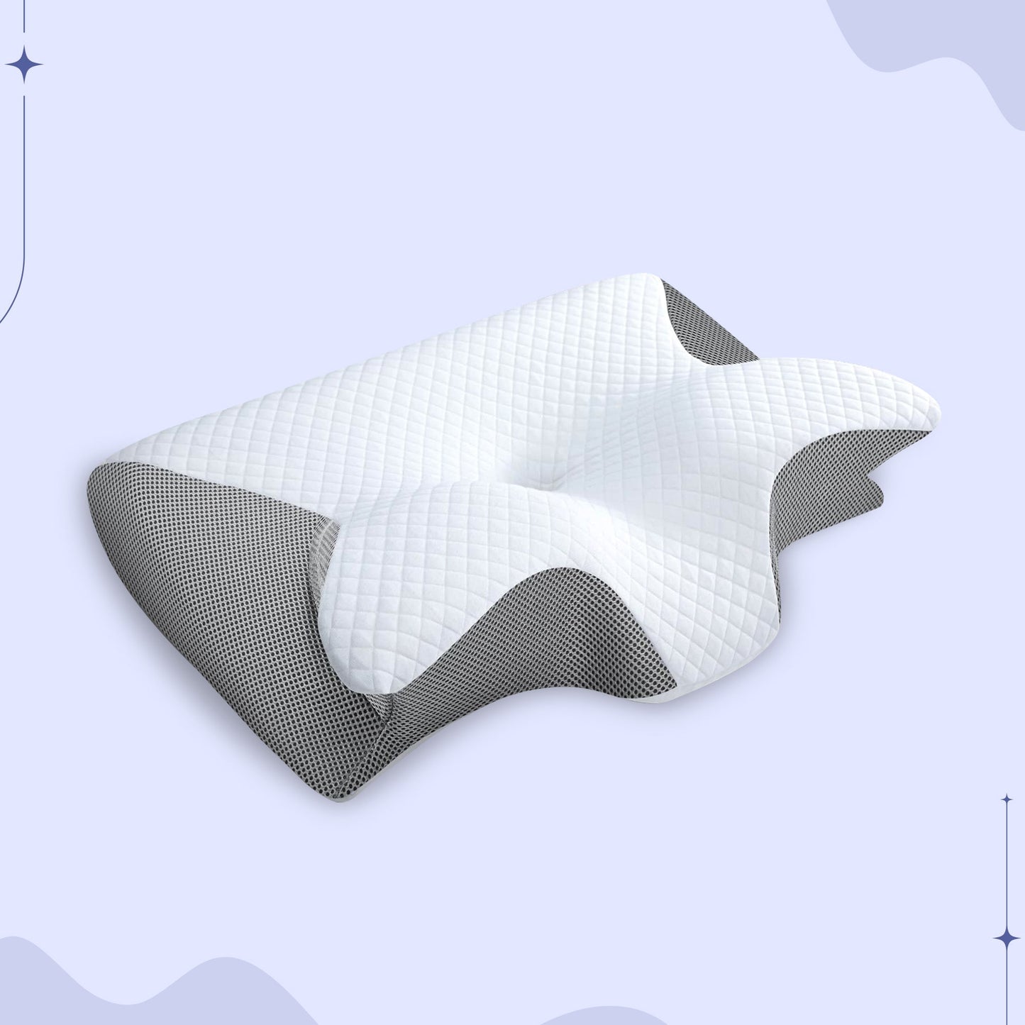 Kissenbezug für Butterfly Memory Foam Kissen Brehn