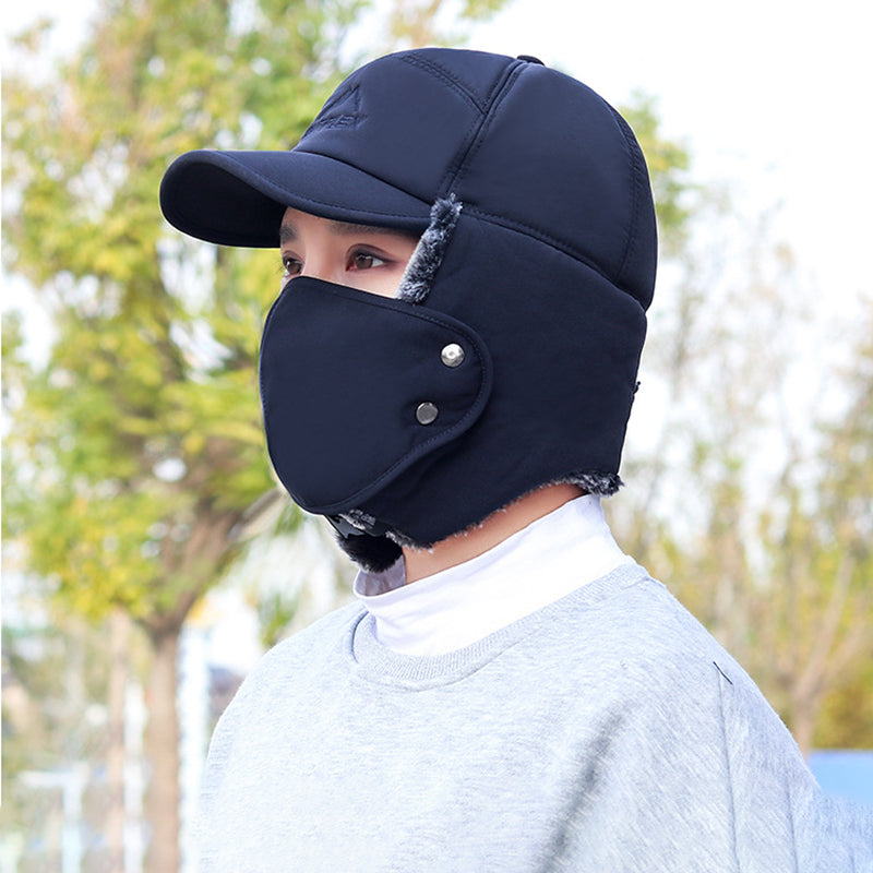 Brehn | LuxGuard winddichtes Beanie mit Ohrenschutz | Schützt stilvoll gegen Wind und Kälte