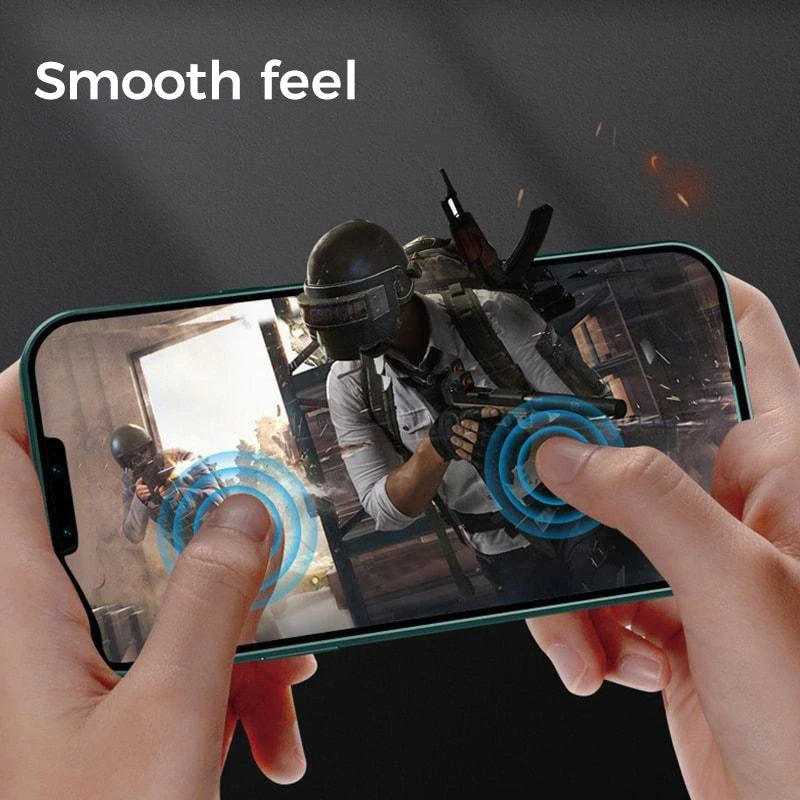 Brehn | Anti-Spionage gehärtete Glas-Hülle für iPhone
