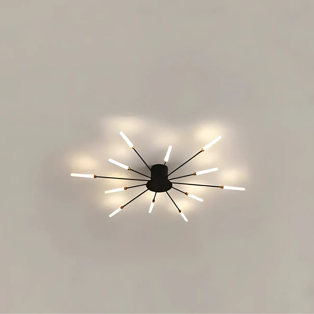 Brehn | Luxuriöse LED-Deckenlampe | Stilvolles Deckenlicht für das Wohnzimmer