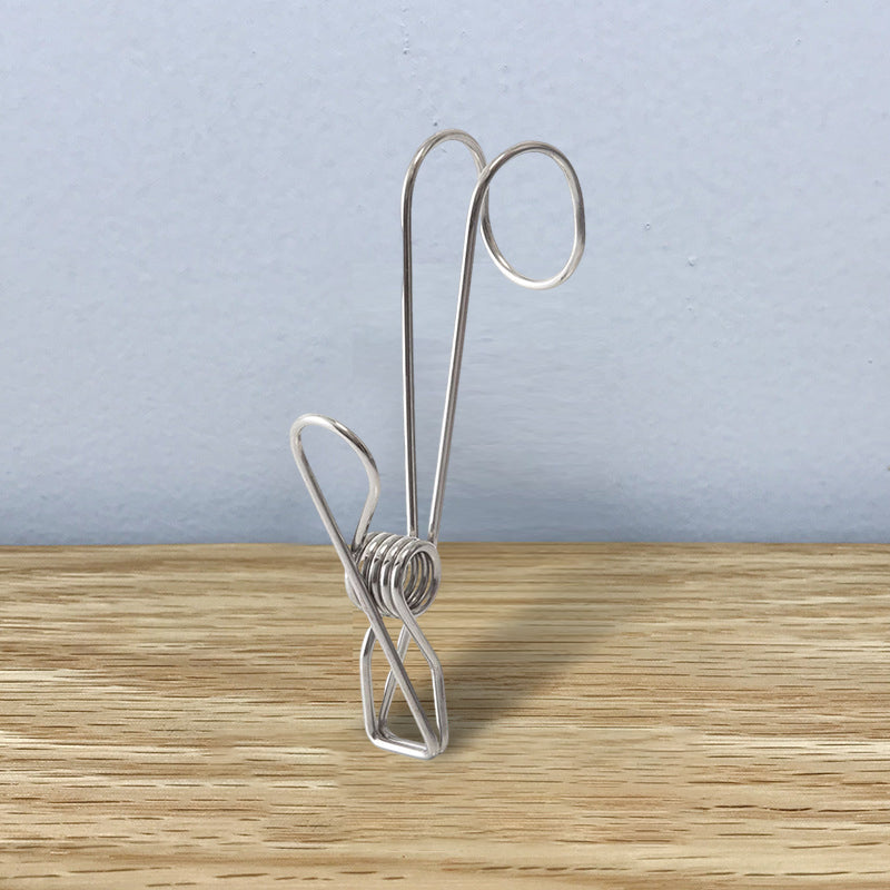 Hakendrahtclip aus Edelstahl (10 Stück) | Brehn