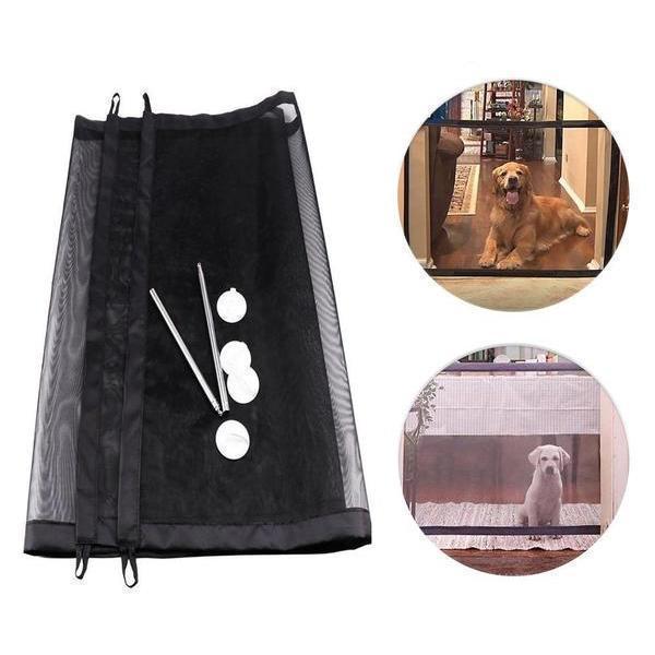 Brehn | Tragbares Mesh-Hunde-Gitter für Zuhause