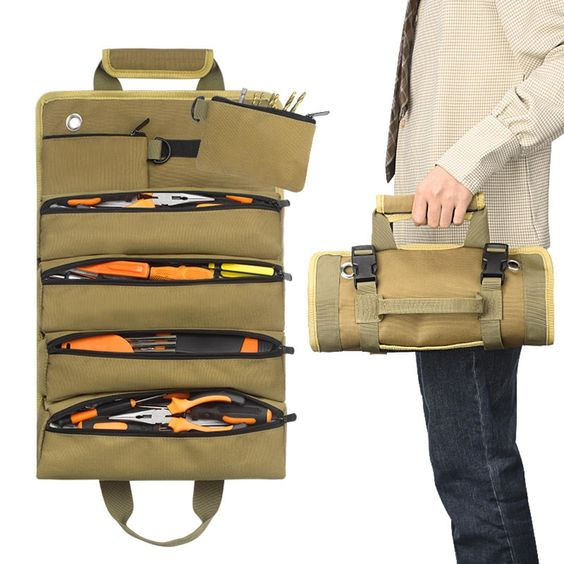 Werkzeugrollen-Taschenorganizer