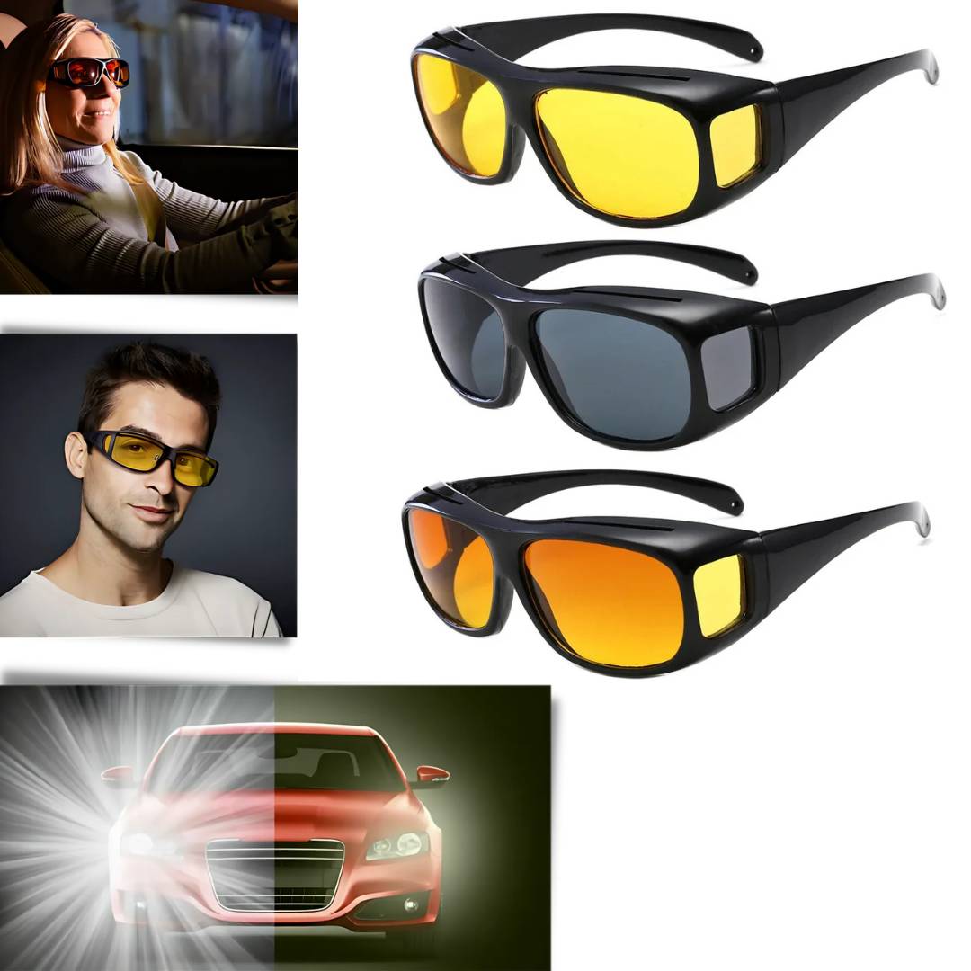 Brehn | Fahrbrille Anti-Blend-Linse Nachtwäsche