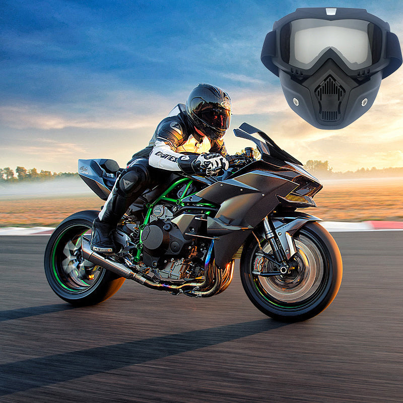 Brehn | Harley Retro Outdoor Reitmaske