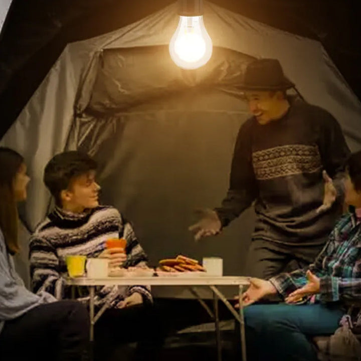 Outdoor Camping Hängende Type-C Lade Retro Glühbirne Licht | Brehn