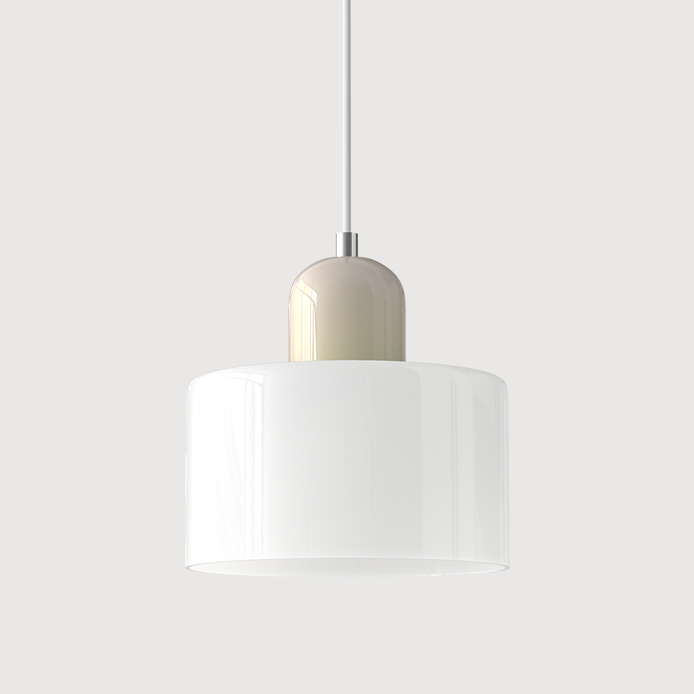 Brehn | Bauhaus Kreativ Glas Pendelleuchte - Kreatives Glas für ein elegantes Interieur