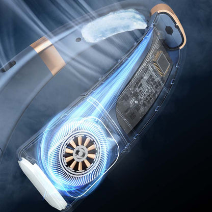 Blade-less hängender Nackenventilator mit digitaler Anzeige und Licht | Brehn