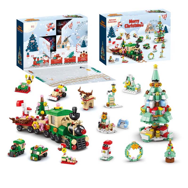 Brehn | 2024 Weihnachts-Bausteine Geschenkbox