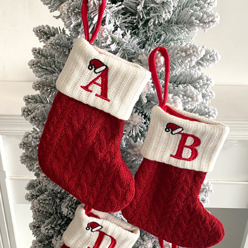 Brehn | Weihnachtsbrief Stricksocke