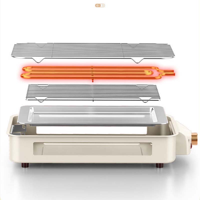 Brehn | Indoor rauchfreier Grill, Antihaft-Kochplatte abnehmbar