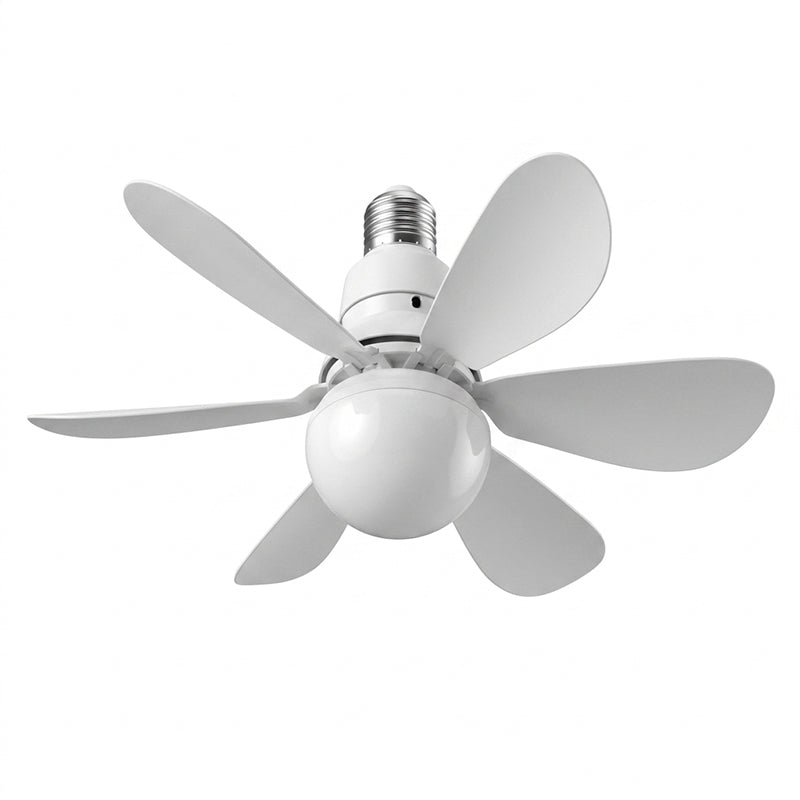 Moderner Niedrigprofil-Deckenventilator mit Licht | Brehn