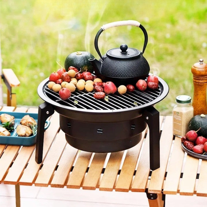 Portabler Antihaft Elite Abenteuer Campinggrill | Brehn