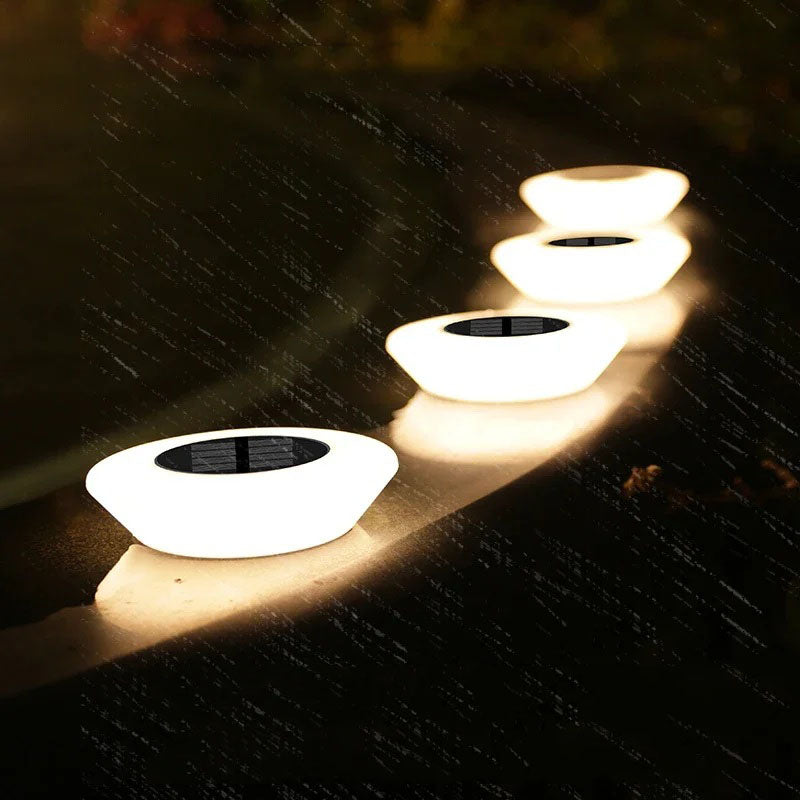 Solar Außenweg 4-teilige Lichter Brehn