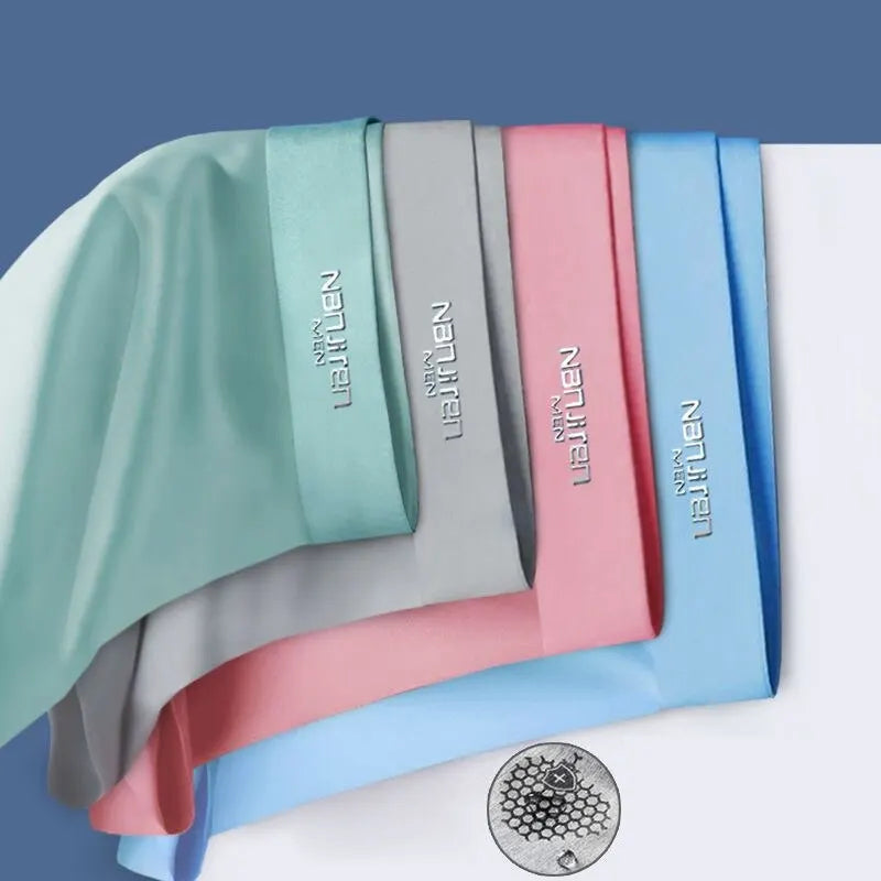 CoolSilk 4-teilige Eis-Seiden-Boxershorts mit Graphen-Technologie | Brehn