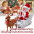 Elektrische Santa Claus Spielzeuge Musik Rentier | Brehn