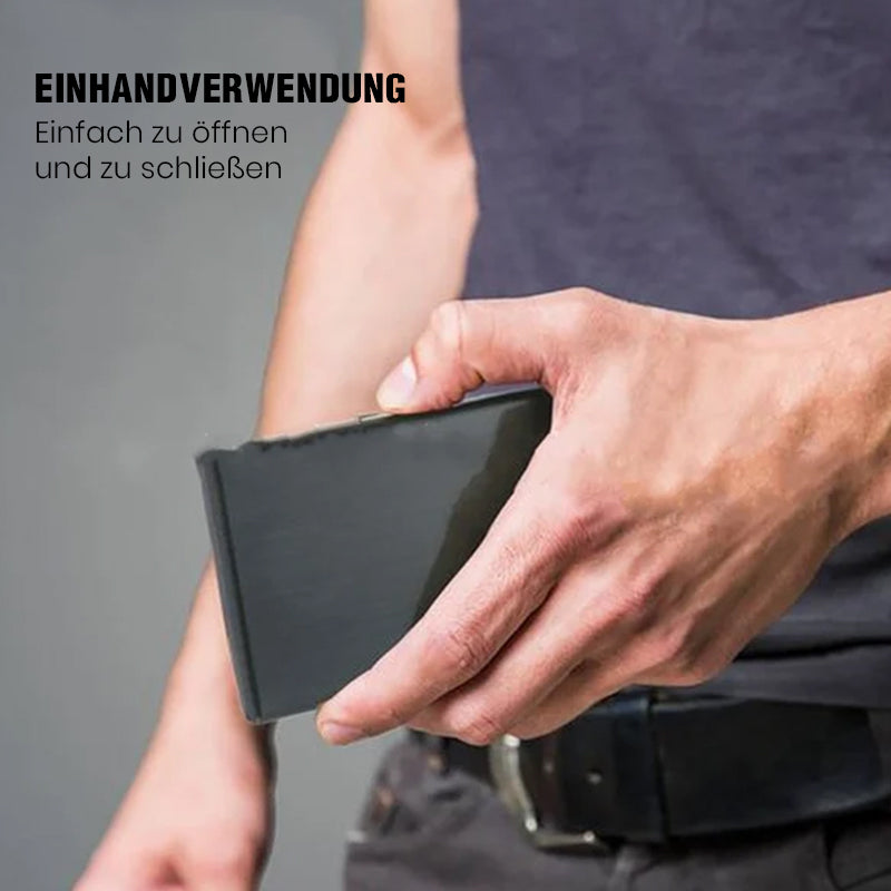 Brehn | Ultradünnes Kartenetui mit Diebstahl- und Entmagnetisierungsschutz
