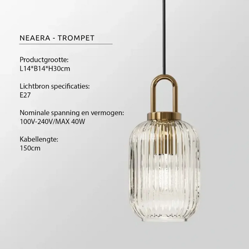 Brehn | Moderne Glas Pendelleuchte