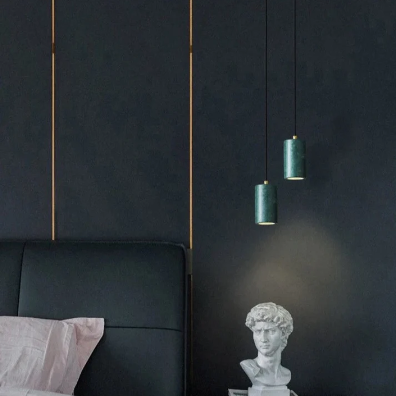 Brehn | Minimalistische Marmor LED Pendelleuchte
