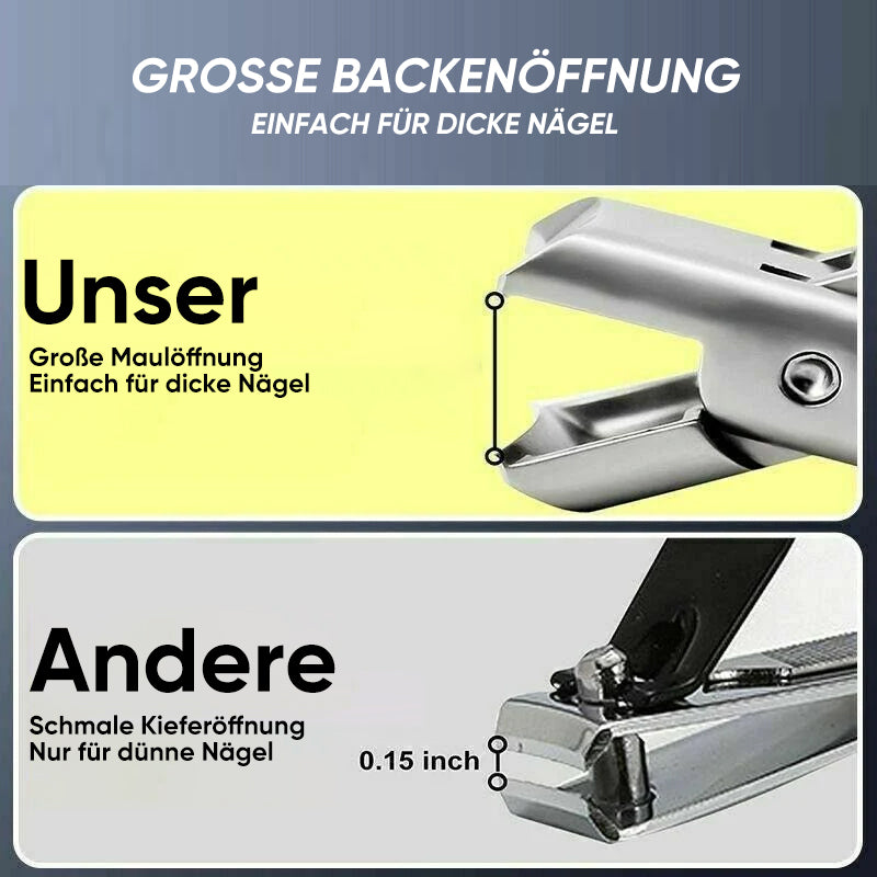 Tragbare ultrascharfe Nagelknipser aus Edelstahl | Brehn