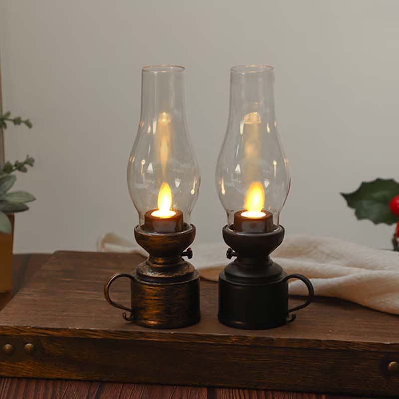 Elektrische LED Vintage Öllampe | Brehn