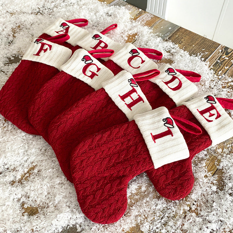 Brehn | Weihnachtsbrief Stricksocke